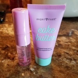 TARTE body butter/sugar spritz body spray
